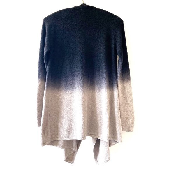 BAREFOOT DREAMS bamboo Chic lite Calypso Open Waterfall Cardigan S/M Cozy Cabin - Picture 6 of 10